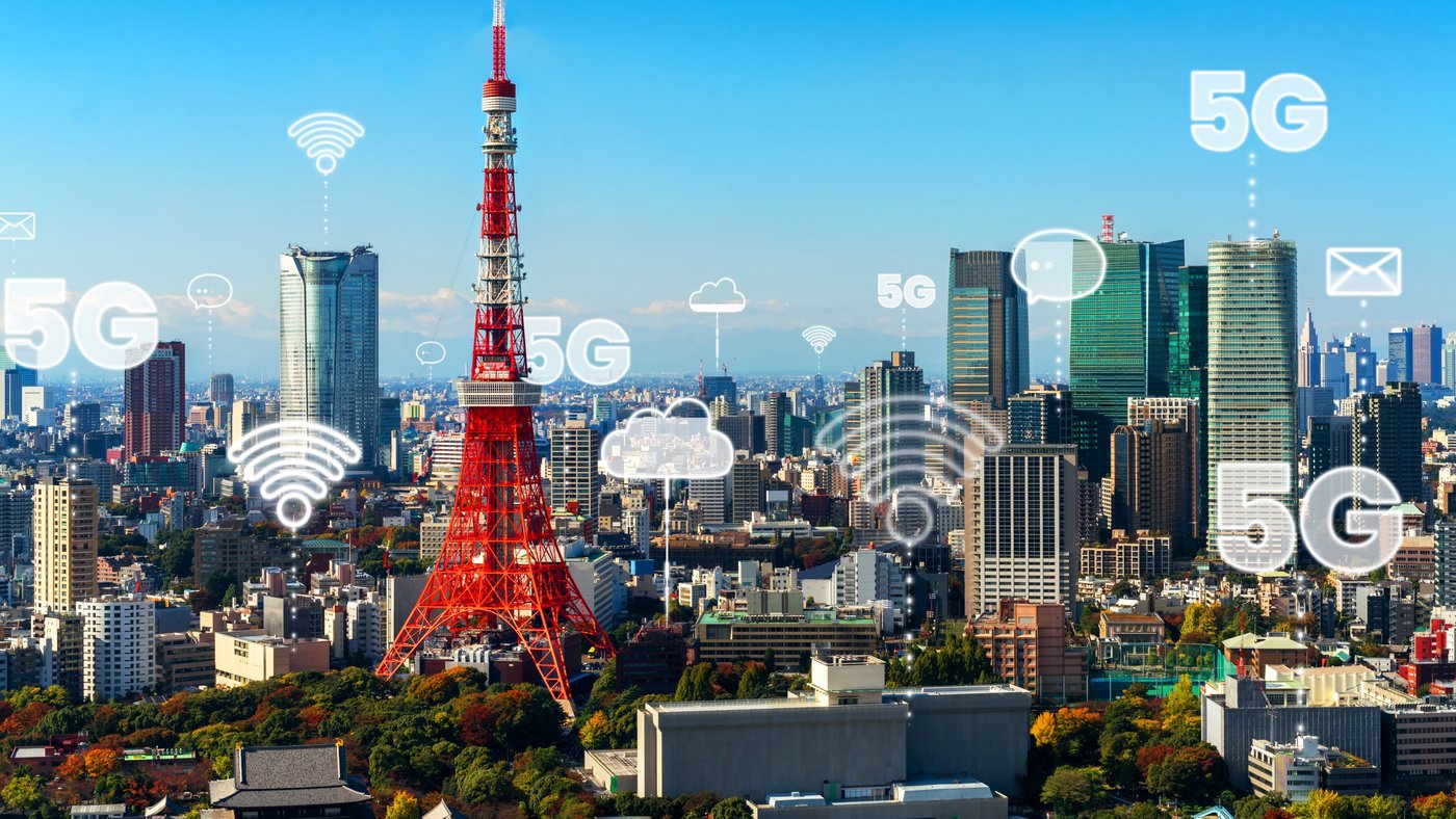 Coverage across all of Japan