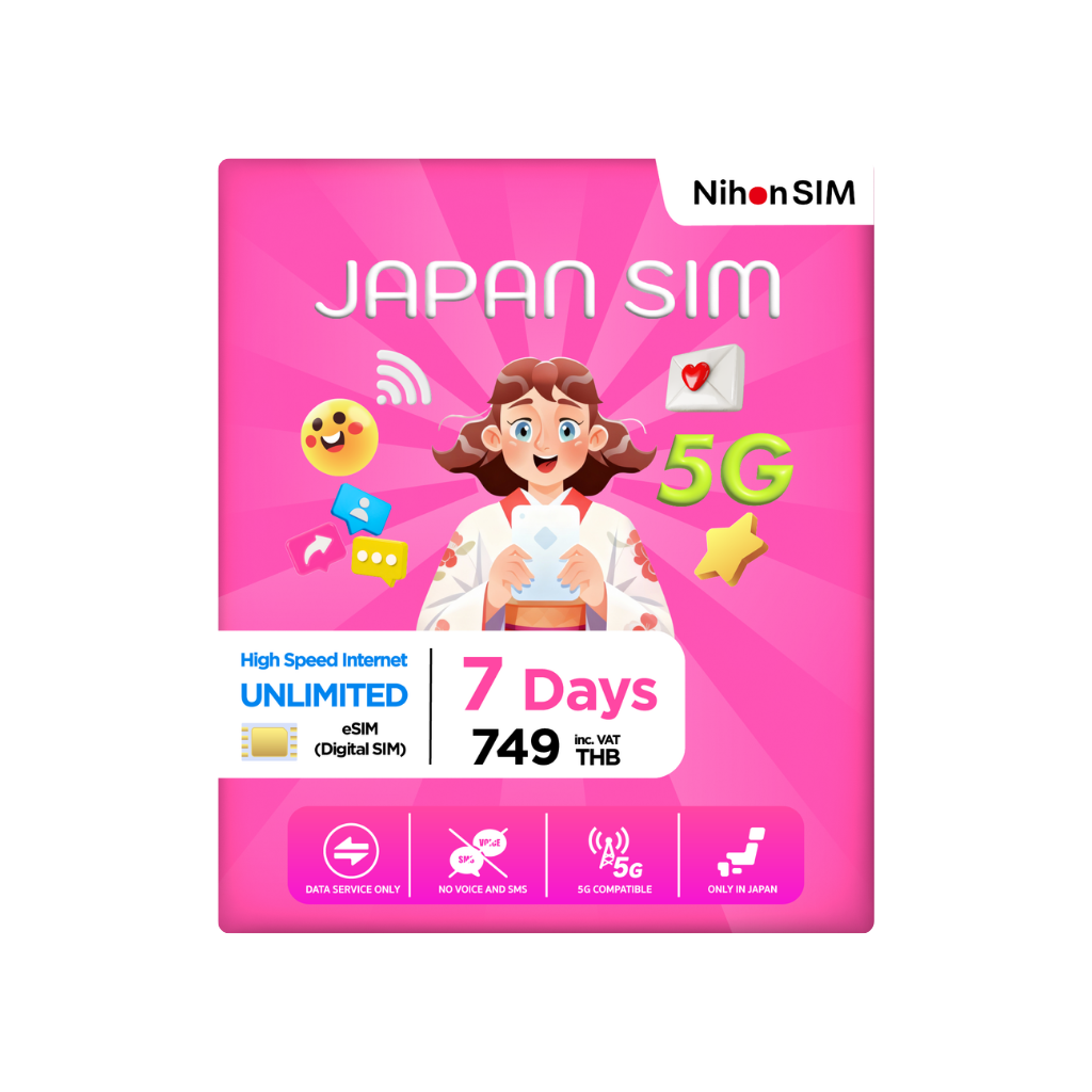 NihonSIM 7 Days（eSIM）